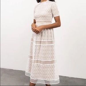 Baltic Born Windsor Lace Midi Dress